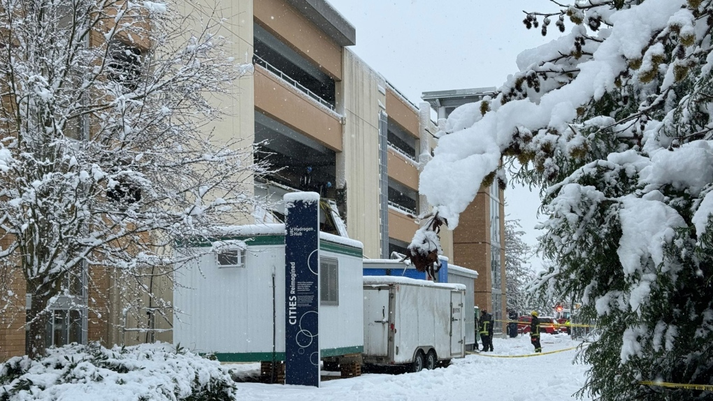 fraser river parkade