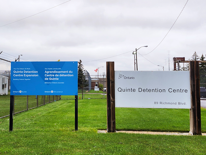 quinte detention centre