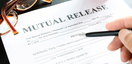 what is a mutual release in real estate